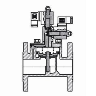 自保持式電磁閥結(jié)構(gòu)圖